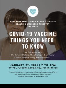 COVID-19 VACCINE: THINGS YOU NEED TO KNOW (LIVE SESSION)