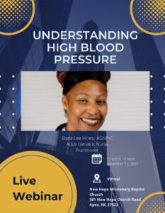 Understanding High Blood Pressure - Virtual