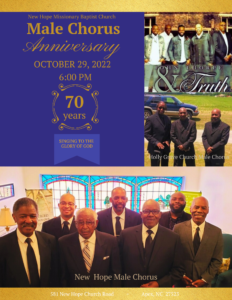 Male Chorus 70th Anniversary